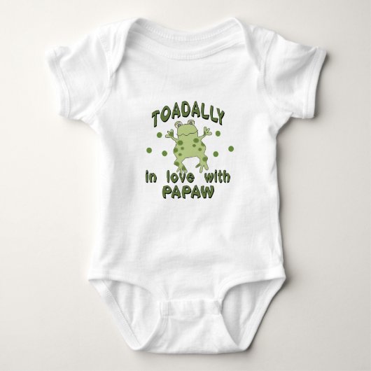 TOADALLY Love Papaw Frog Romper (Voorkant)