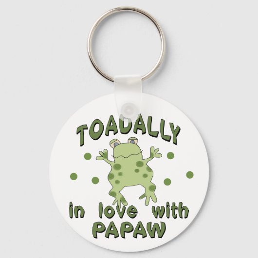 TOADALLY Love Papaw Frog Sleutelhanger (Voorkant)