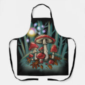 Toadspoelpaddenstoelen Schort (Voorkant)