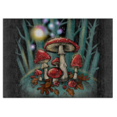 Toadspoelpaddenstoelen Snijplank (Voorkant)