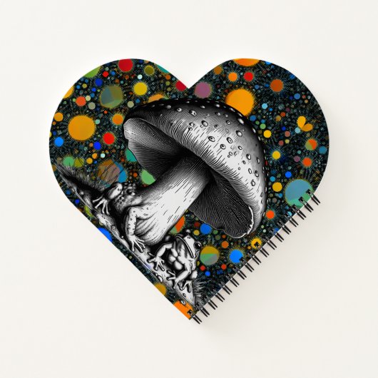 Toadstool Carnet spiral (Dos)