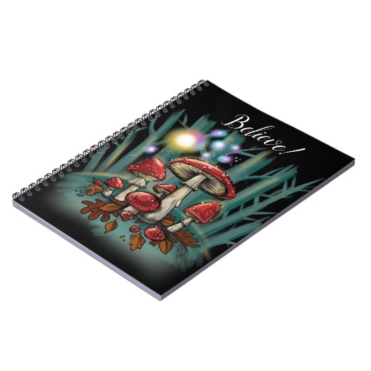 Toadstool champignons~ carnet (Côté gauche)