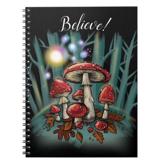 Toadstool champignons~ carnet (Devant)