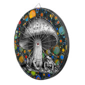 Toadstool Dartbord (Voorkant Rechts)