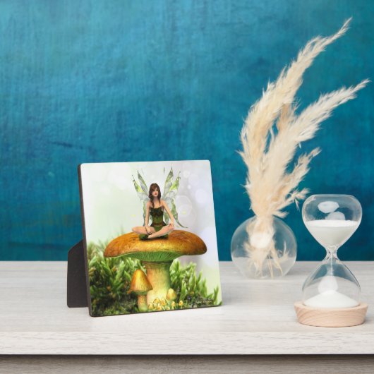 Toadstool Fairy Plaque Fotoplaat (Insitu)