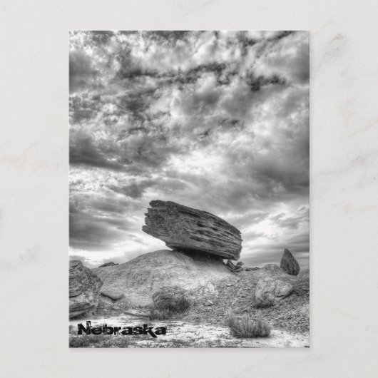 Toadstool Geologic Park, Nebraska Briefkaart (Voorkant)