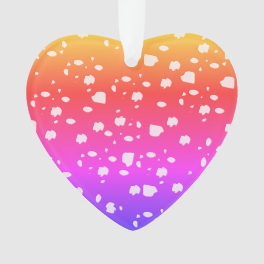 Toadstool-kunst, regenbogen-kleuren ornament (voorkant)