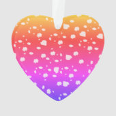 Toadstool-kunst, regenbogen-kleuren ornament (achterkant)