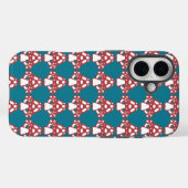 Toadstool paddenstoelen - Witte Stippen Rood Blauw Case-Mate iPhone Case (Achterkant (horizontaal))