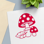 Toadstool paddenstoelen  zelfinktende stempel