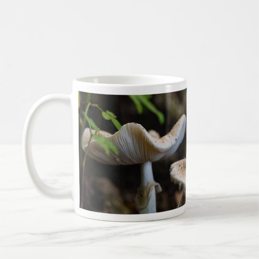 Toadstool Umbrella Café Mug (Gauche)