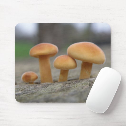 Toadstools Macro Mousepad Muismat (Met muis)