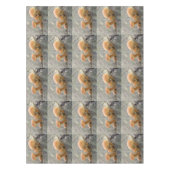 Toadstools op Tree Trunk Tablecloth Tafelkleed (Voorkant)