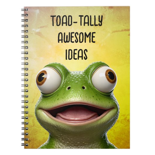 ToadTally Geweldige Notitieboek (Voorkant)