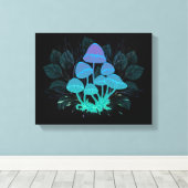 Toadvoorraad in Bushes Canvas Afdruk (Insitu (Houten vloer))