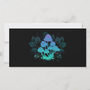 Toadvoorraad in Bushes Feestdagenkaart