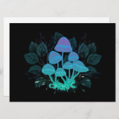 Toadvoorraad in Bushes Feestdagenkaart (Voorkant / Achterkant)