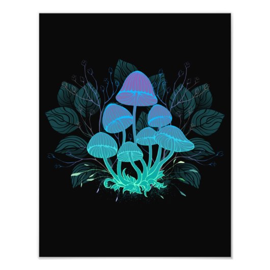 Toadvoorraad in Bushes Foto Afdruk (Voorkant)