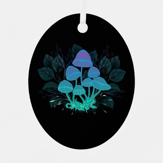 Toadvoorraad in Bushes Metalen Ornament (Voorkant)