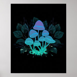 Toadvoorraad in Bushes Poster