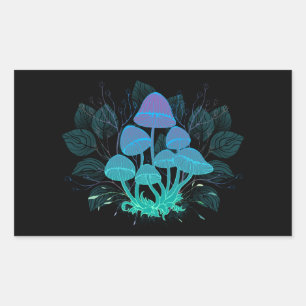 Toadvoorraad in Bushes Rechthoekige Sticker