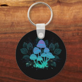 Toadvoorraad in Bushes Sleutelhanger (Voorkant)