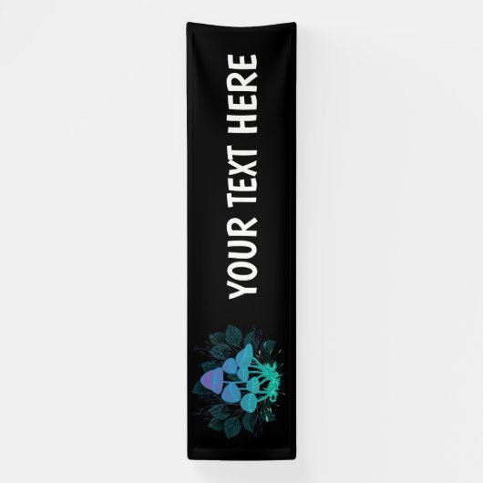 Toadvoorraad in Bushes Spandoek (Verticaal)