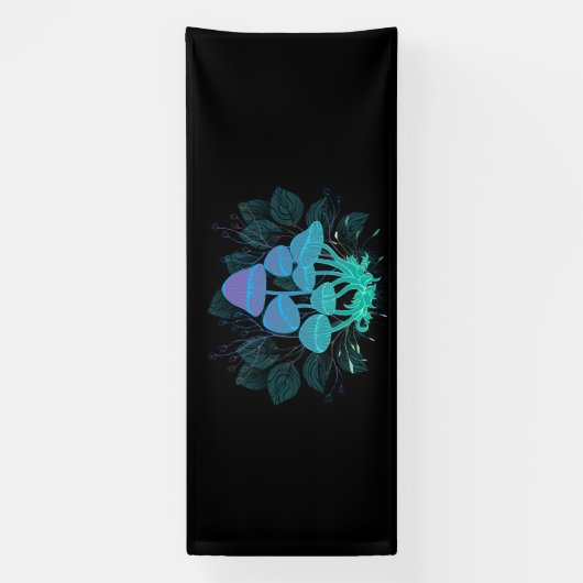 Toadvoorraad in Bushes Spandoek (Verticaal)