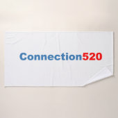 Toalha de banho branca  (Serviette de bain)