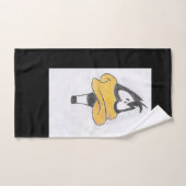 toalha de mão de desenho a lápis handdoek (Handdoek)