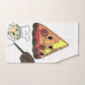 toalha de mão. desenho feito a lápis (Serviette à main)