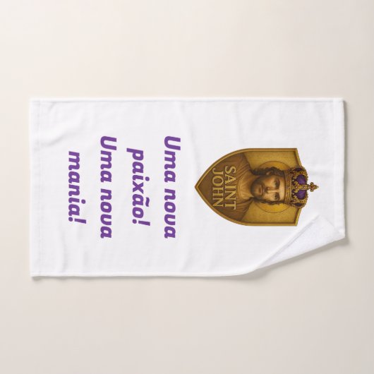 Toalha de Mão Saint John FC. (Serviette à main)