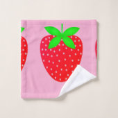 Toalha estampada morangos bad handdoek (Wasdoekje)