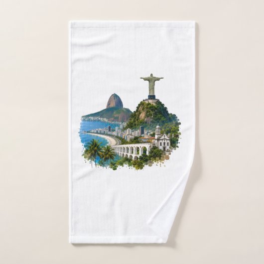 Toalha Rio de Janeiro (Serviette à main)