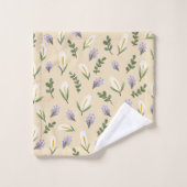 Toalla de baño flor de agua y lavanda (Gant de toilette)