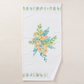 Toalla de baño "Flores del campo" (Serviette de bain)