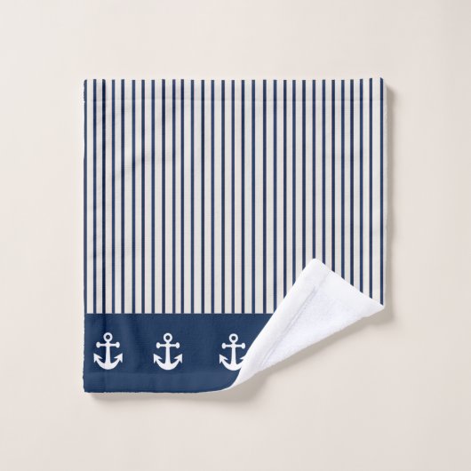 Toalla diseño naútico (Gant de toilette)