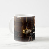🥂 Toast à l'Élégance Mug Panorama Vintage (Devant gauche)