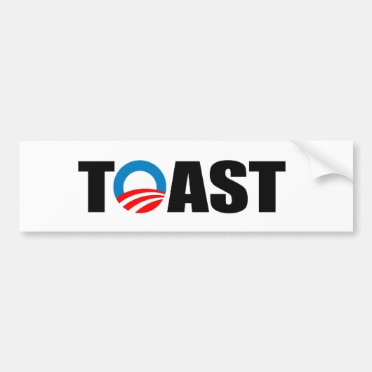 TOAST BUMPERSTICKER (Voorkant)