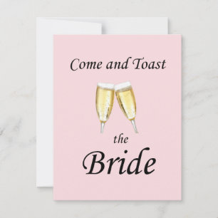 Toast de Bride Bachelorette Party Kaart