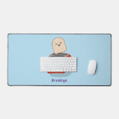 Toast de Cute kawaii et dessin animé de grille-pai (Clavier et souris)