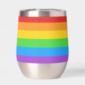 Toast de fierté : drapeau arc-en-ciel (Arrière)