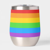 Toast de fierté : drapeau arc-en-ciel (Avant)