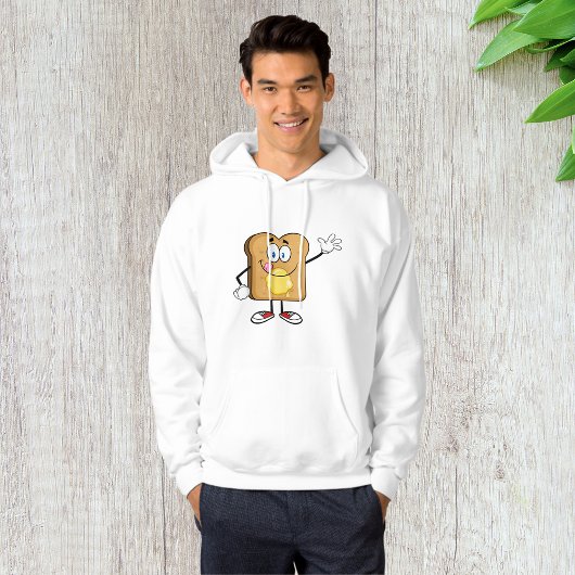 Toast Face Mannen Hoodie