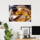 Toast Français - Petits-déjeuners Posters photos (Bureau à domicile)