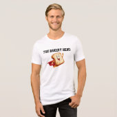 Toast Hero: Super Slice Tri-Blend Shirt (Voorkant volledig)