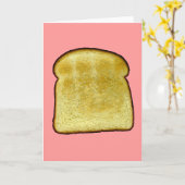 Toast Kaart (Gele Bloem)