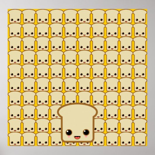 toast-koning poster (Voorkant)