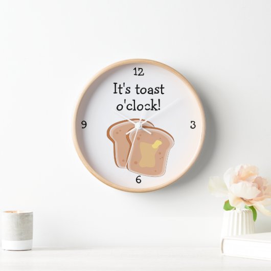 Toast O'Clock, leuk eten grafisch (Huis)