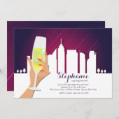 Toast of the Town Invitation (Devant / Derrière)